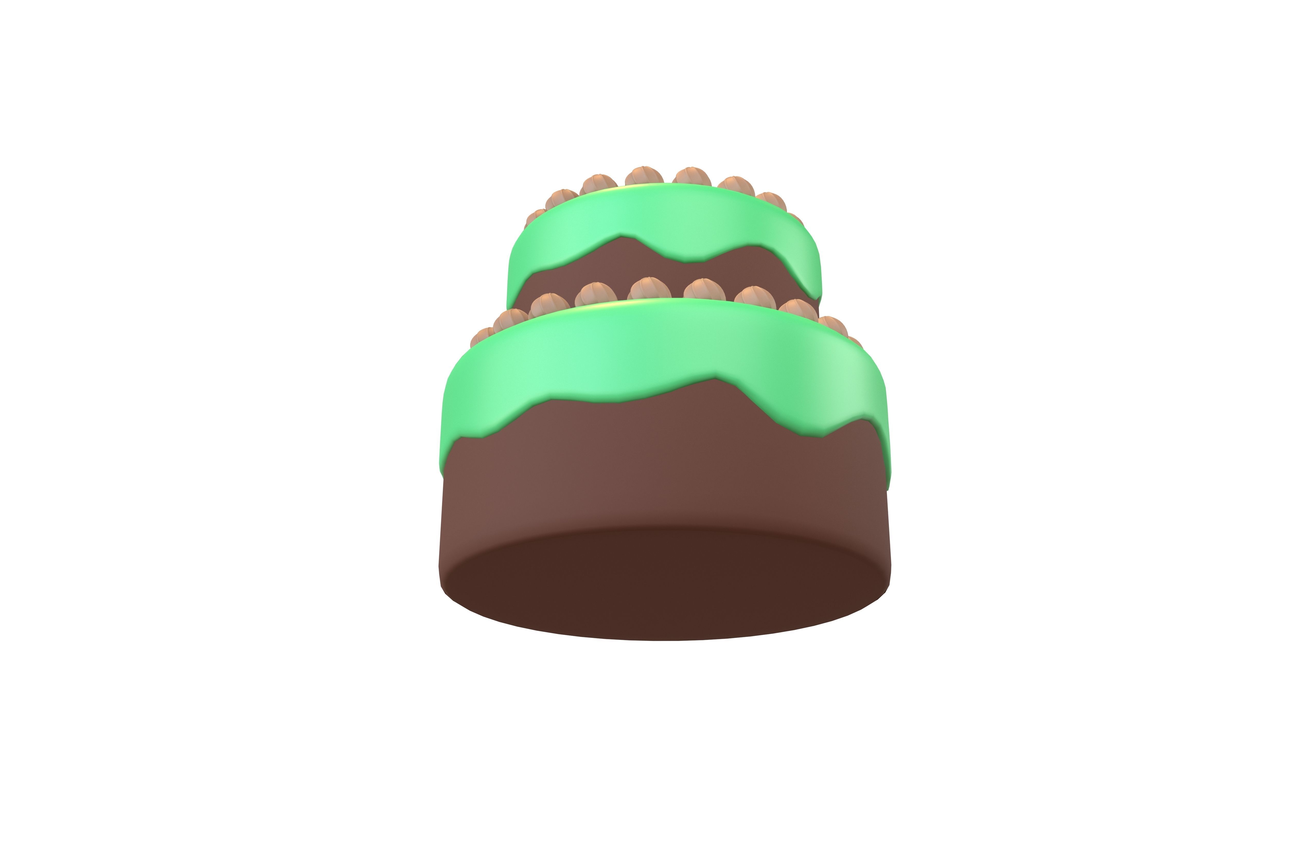 Cake v2 014 3D model_3