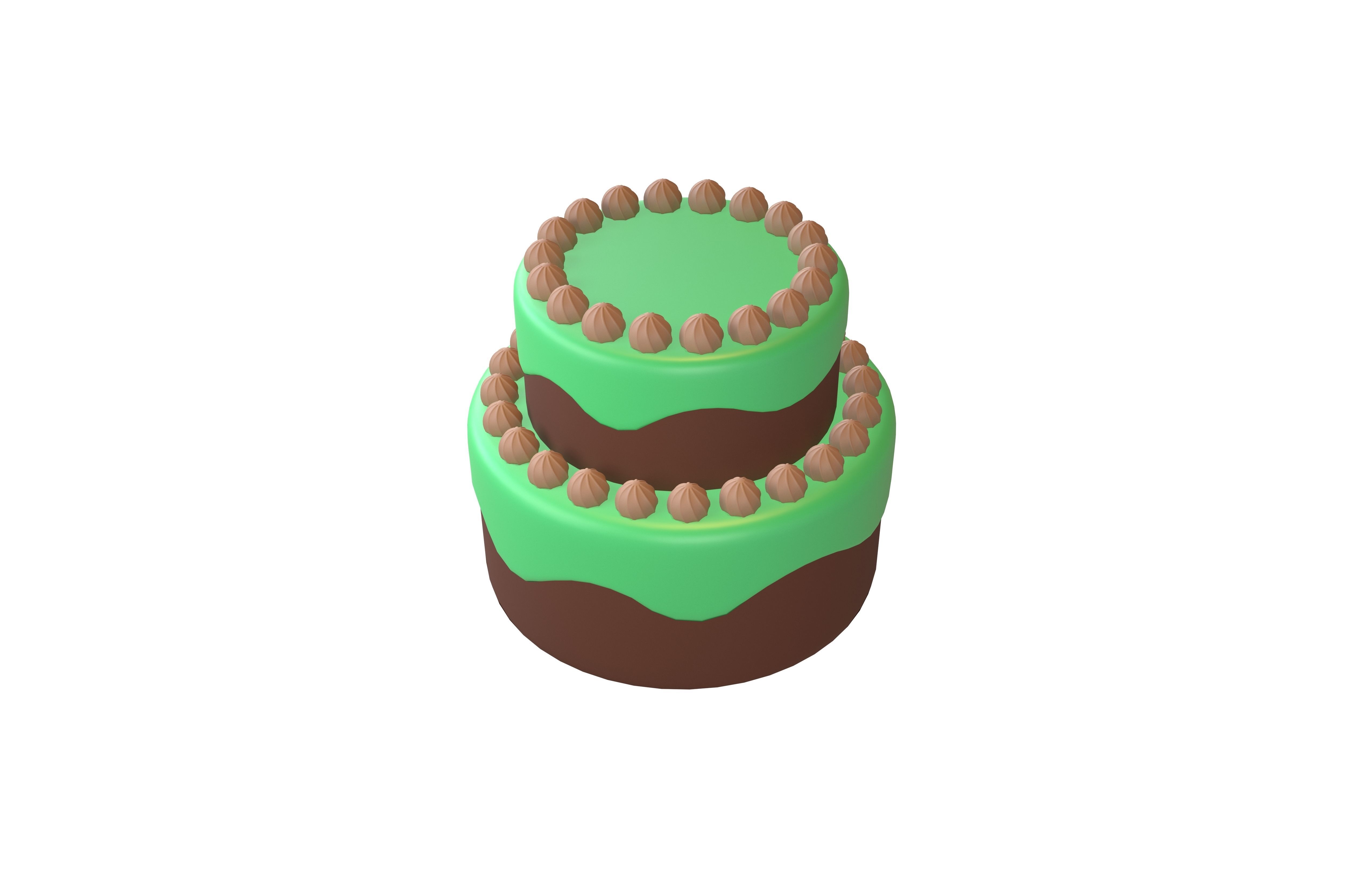 Cake v2 014 3D model_2