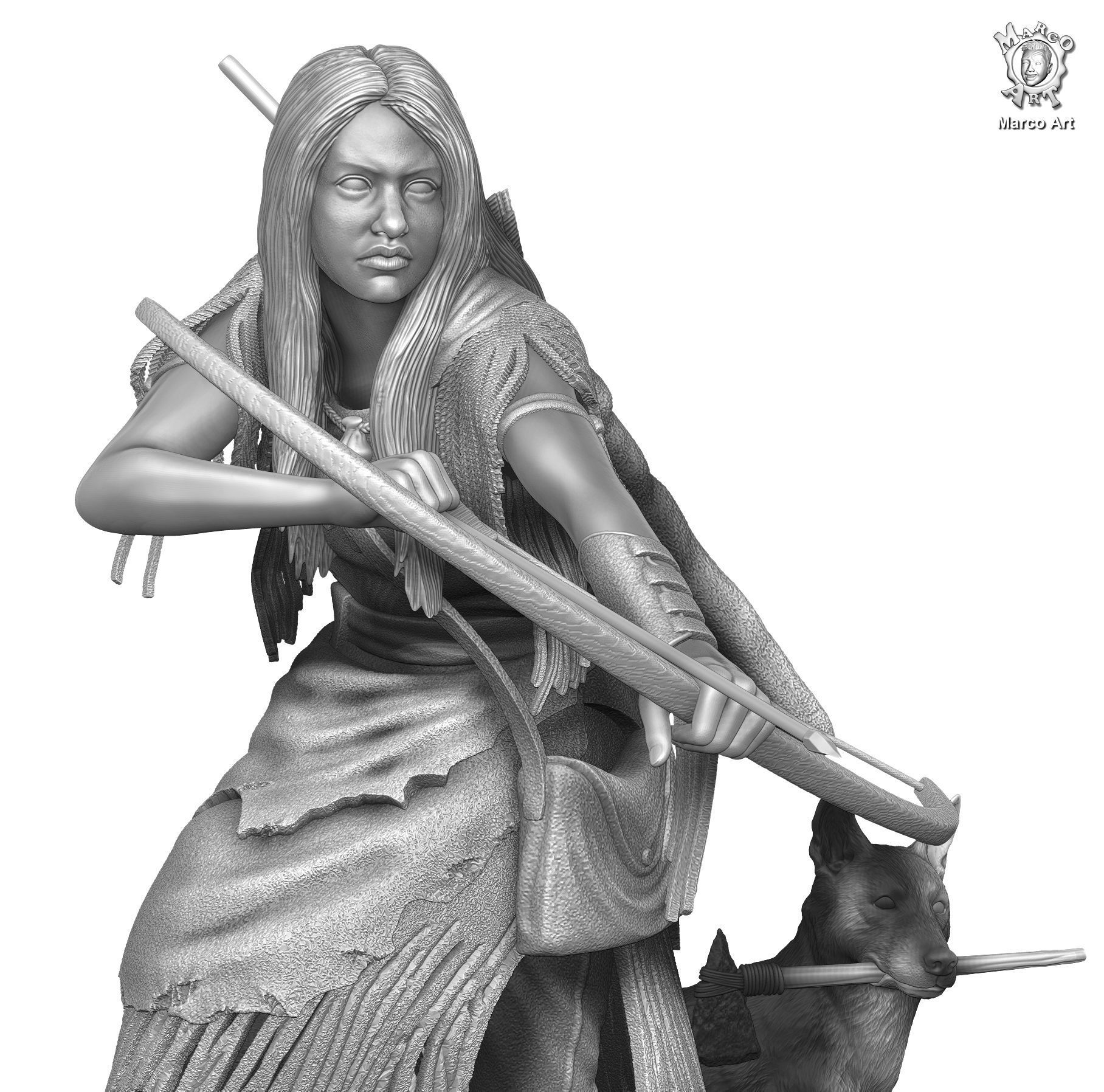 Prey Naru 3D print model_2