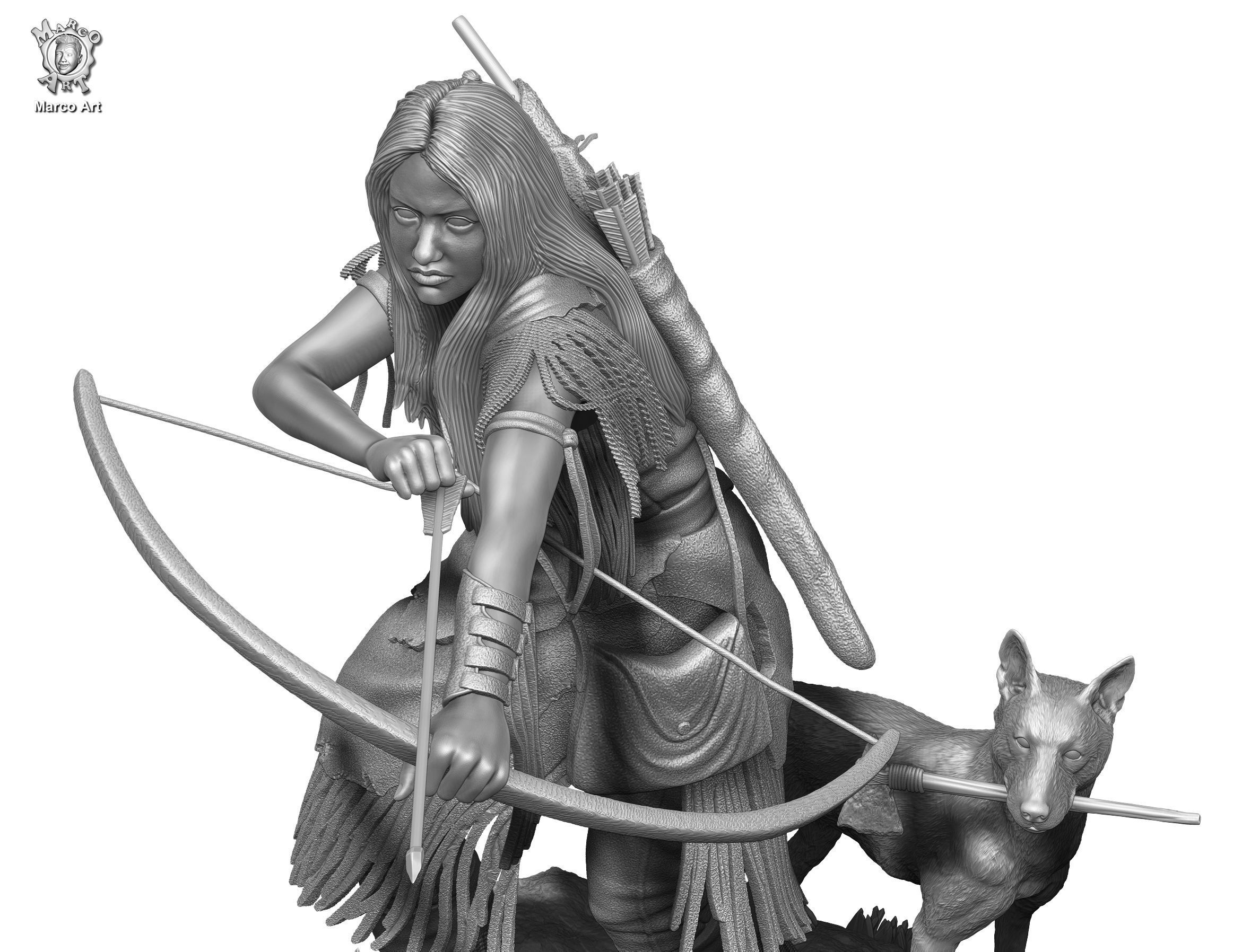 Prey Naru 3D print model_4