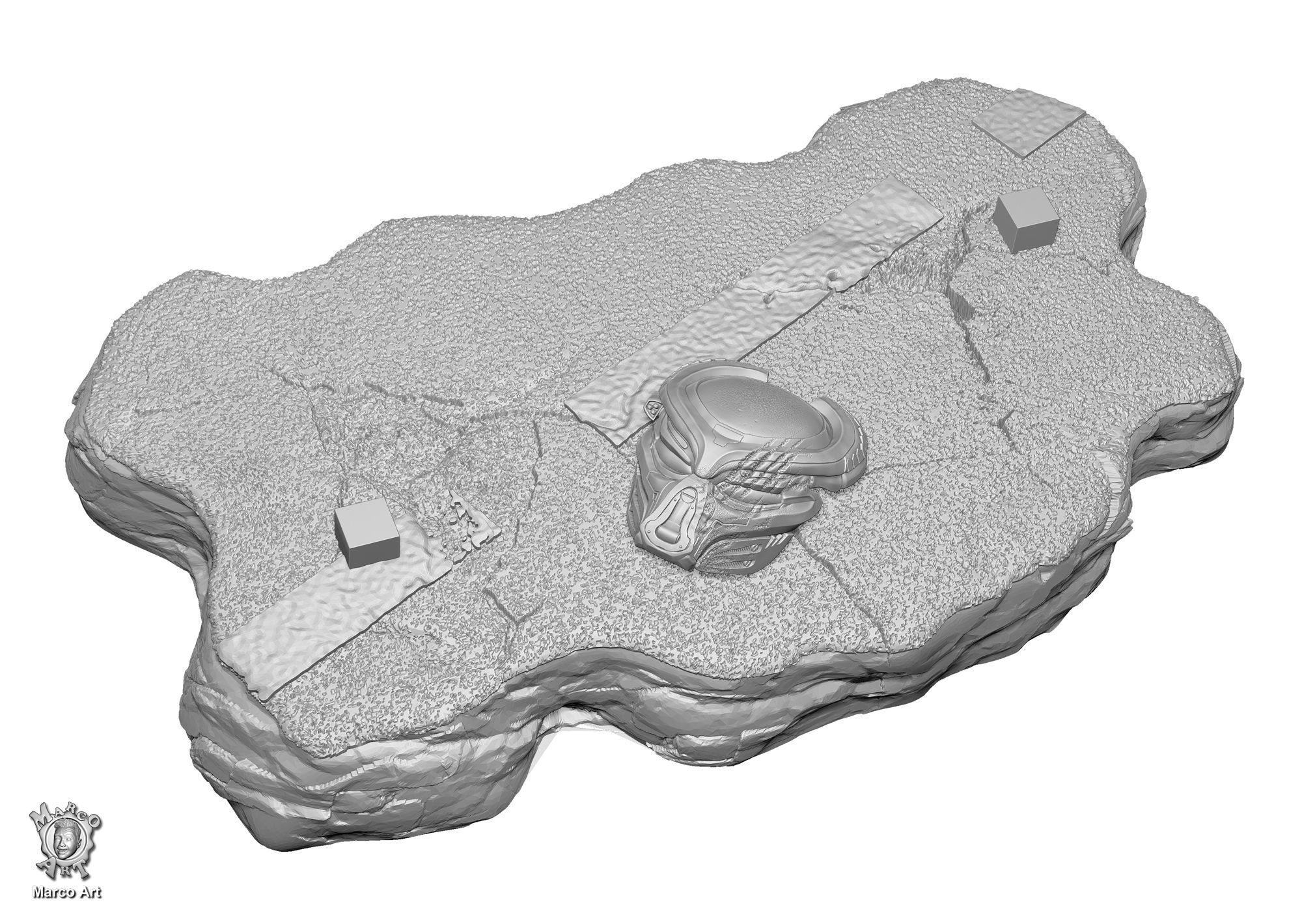 Upgrade Predator 3D stl file 3D print model_4