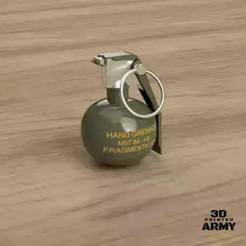 GRENADE US M-67 - STL files - 3D printing  3D print model