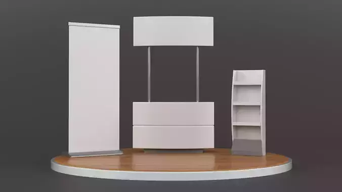 Exhibition Stand Design 3D model