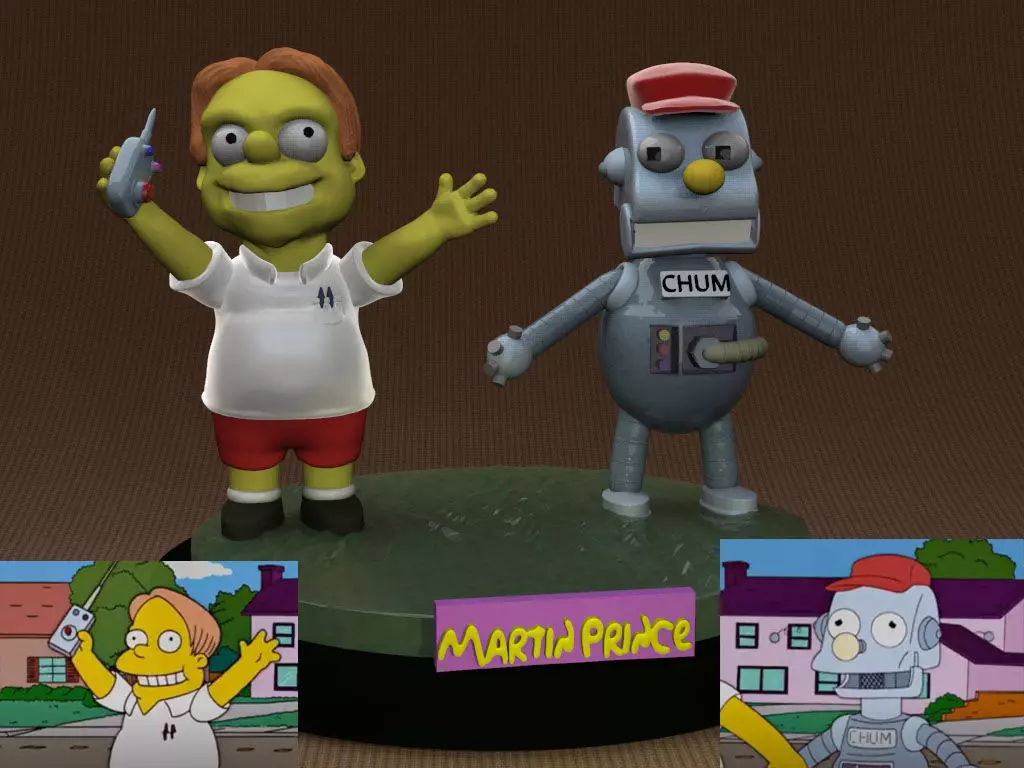 MARTIN PRINCE AND CHUM 3D print model