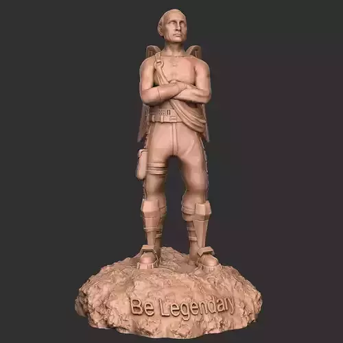 Vladimir Putin statue Bust Fortnite
