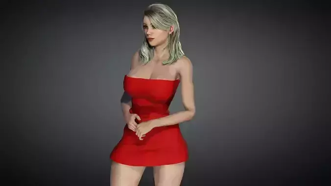 Red Dress Girl