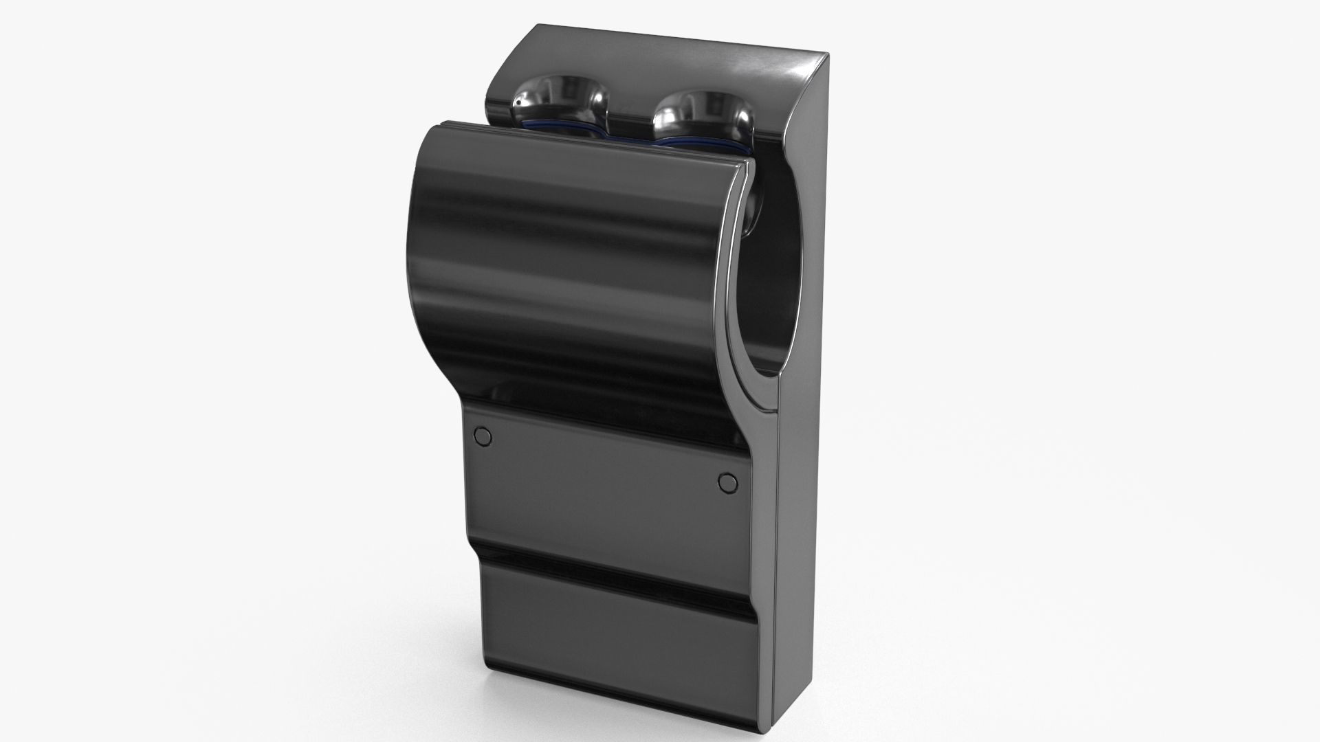 Hand Dryer Low-poly 3D model_3