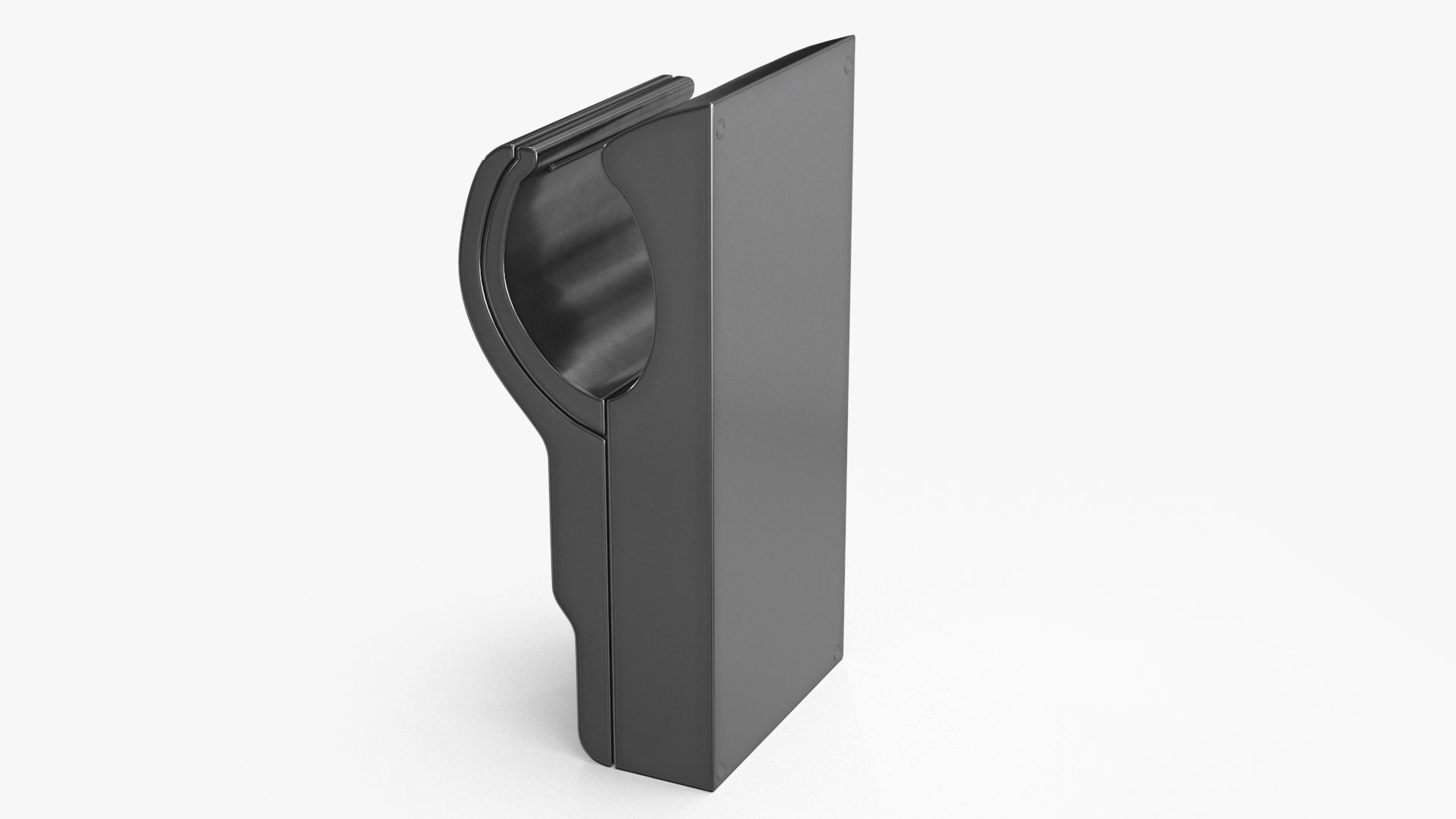 Hand Dryer Low-poly 3D model_5