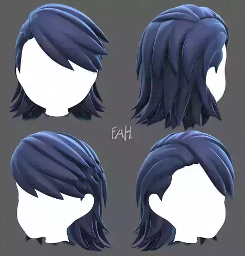 Base Hair for Boy V26