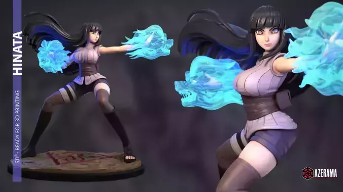 Hinata STL Ready for 3D Printing 3D print model