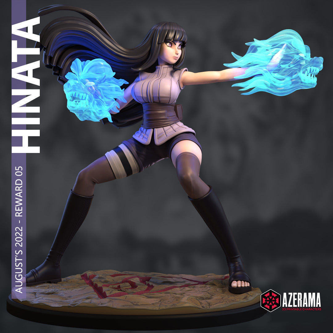Hinata STL Ready for 3D Printing 3D print model_3