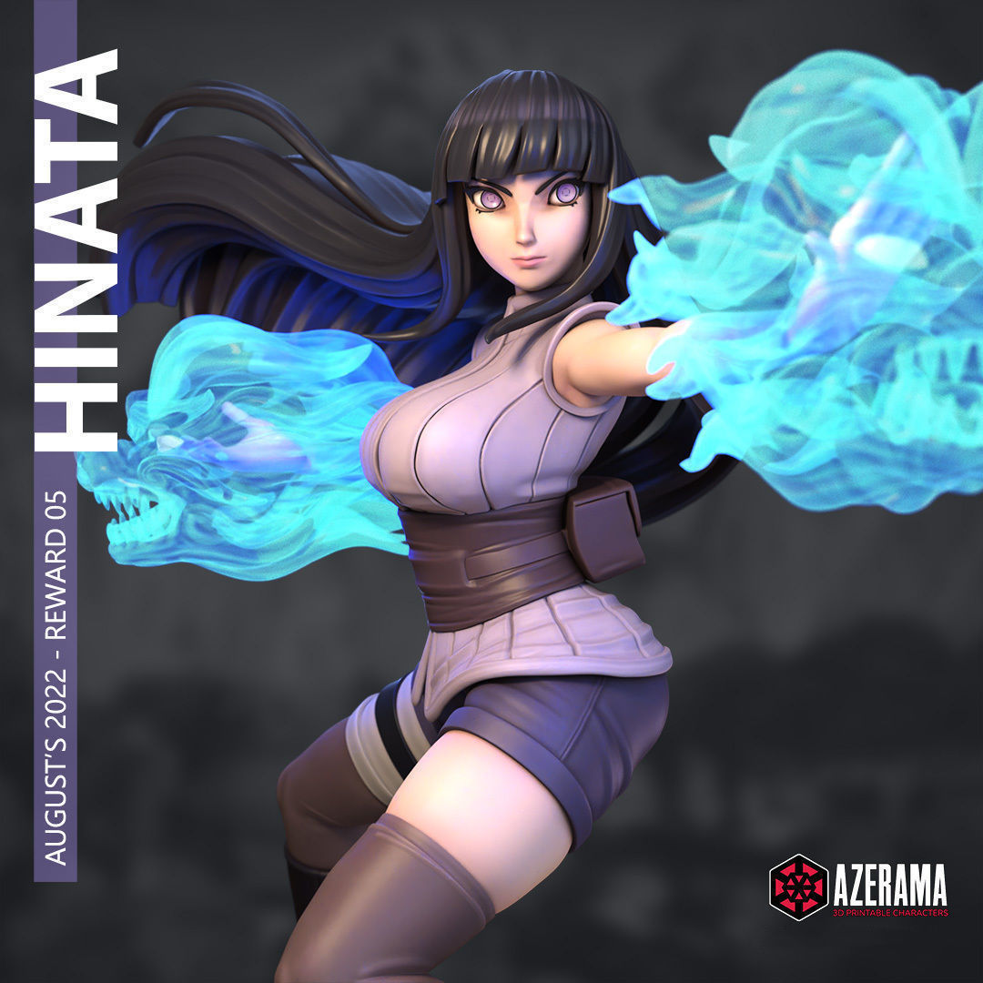 Hinata STL Ready for 3D Printing 3D print model_10