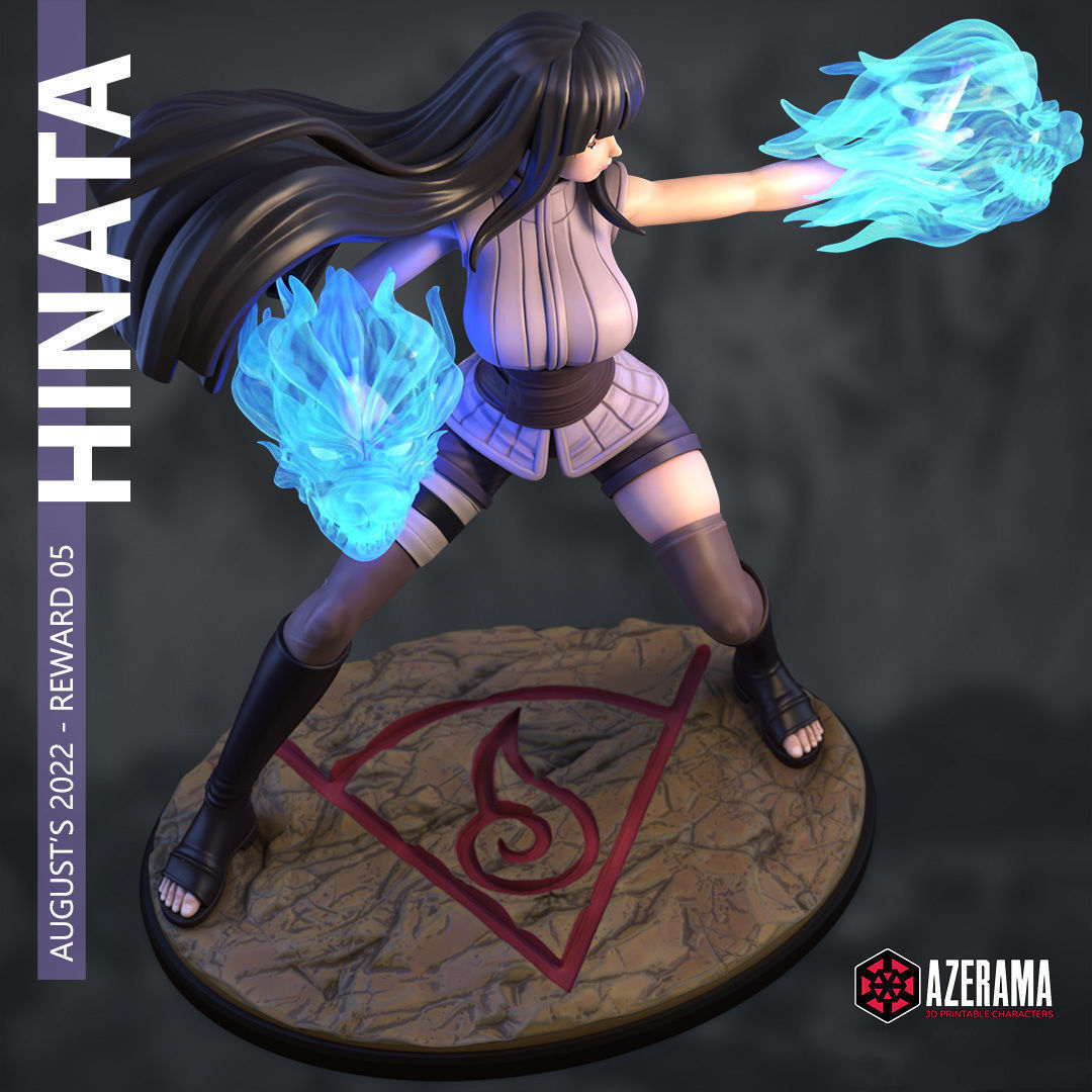 Hinata STL Ready for 3D Printing 3D print model_13