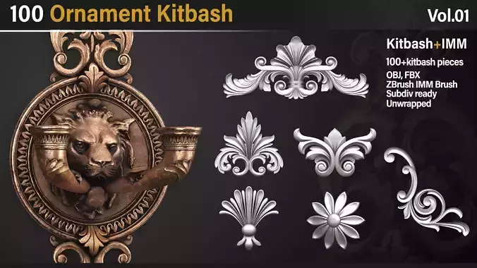 Ornament Kitbash Vol01 