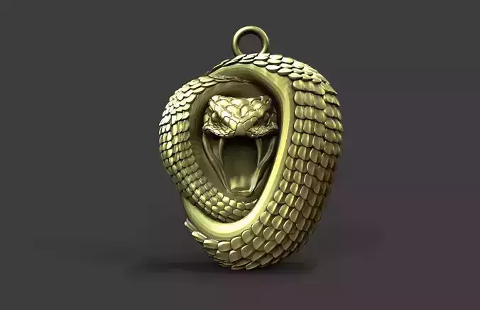 Snake pendant 