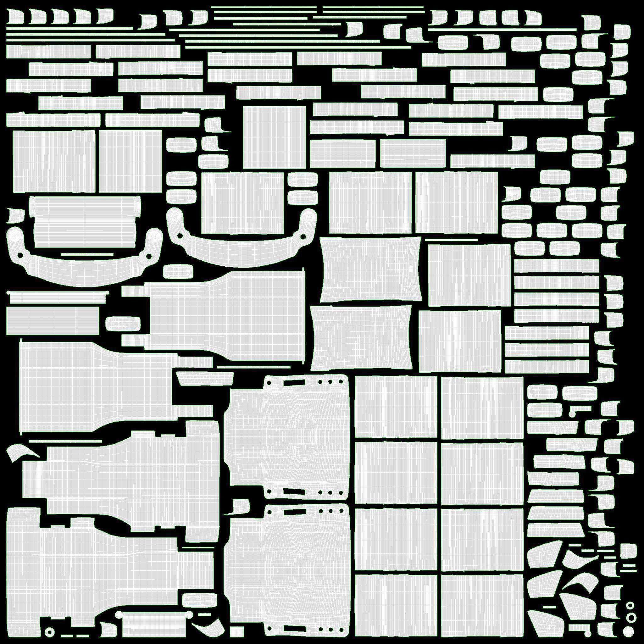 Wristwatch with Steel Bracelet in box 01 3D model_14