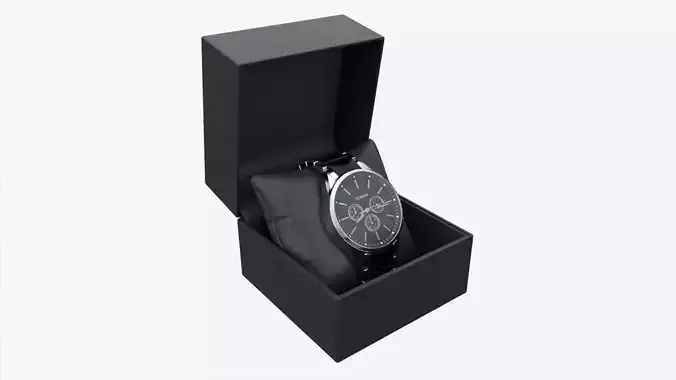 Wristwatch with Steel Bracelet in box 01