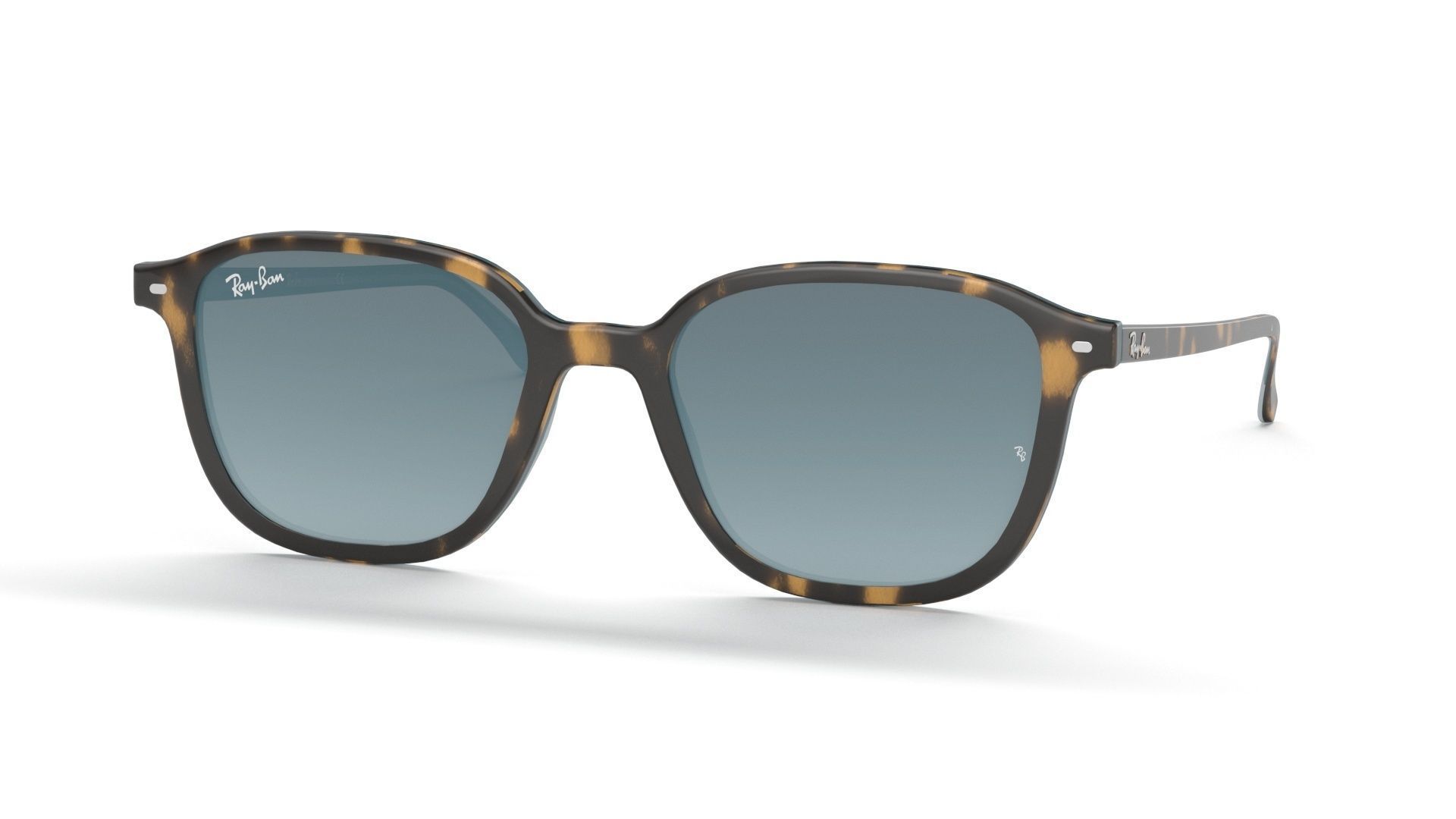 Ray Ban Leonard Non-polarized Tortoise Blue Gradient Sunglass 3D model_13