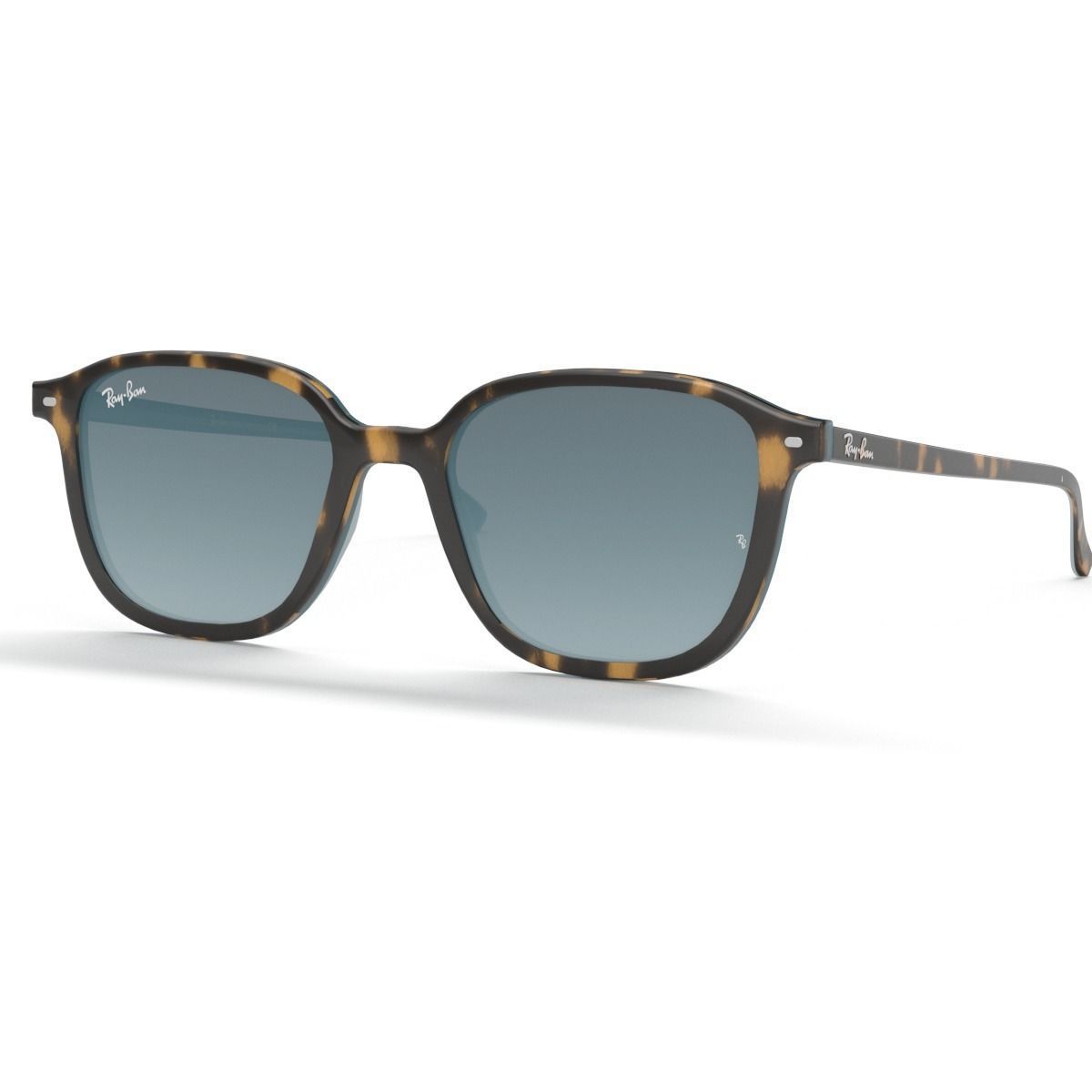 Ray Ban Leonard Non-polarized Tortoise Blue Gradient Sunglass 3D model_31