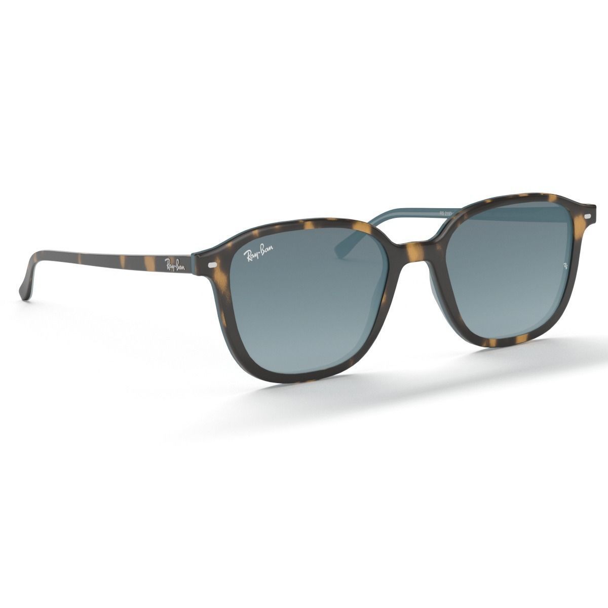 Ray Ban Leonard Non-polarized Tortoise Blue Gradient Sunglass 3D model_33