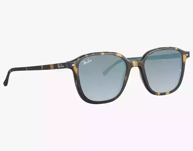 Ray Ban Leonard Non-polarized Tortoise Blue Gradient Sunglass 3D model
