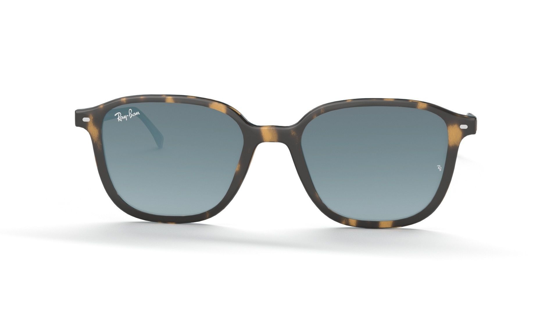 Ray Ban Leonard Non-polarized Tortoise Blue Gradient Sunglass 3D model_15