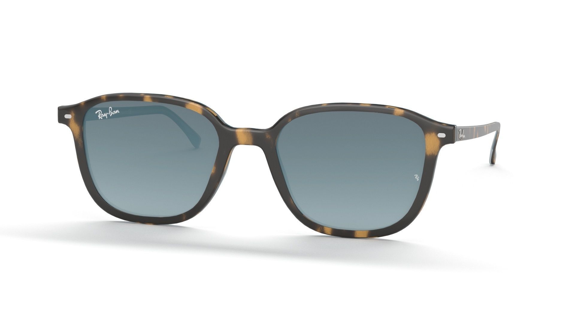 Ray Ban Leonard Non-polarized Tortoise Blue Gradient Sunglass 3D model_14