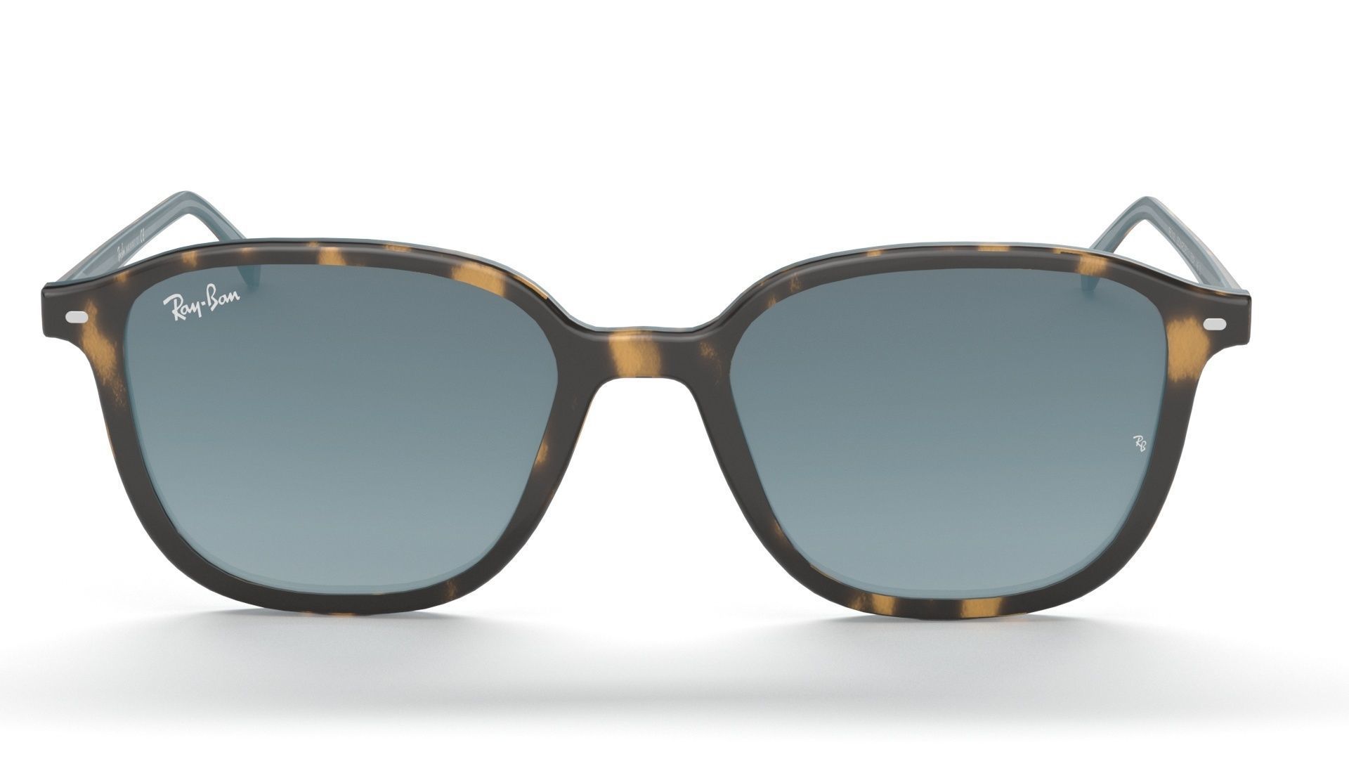 Ray Ban Leonard Non-polarized Tortoise Blue Gradient Sunglass 3D model_12