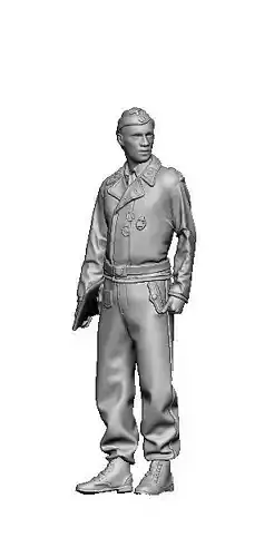 German WSS tank crewman  