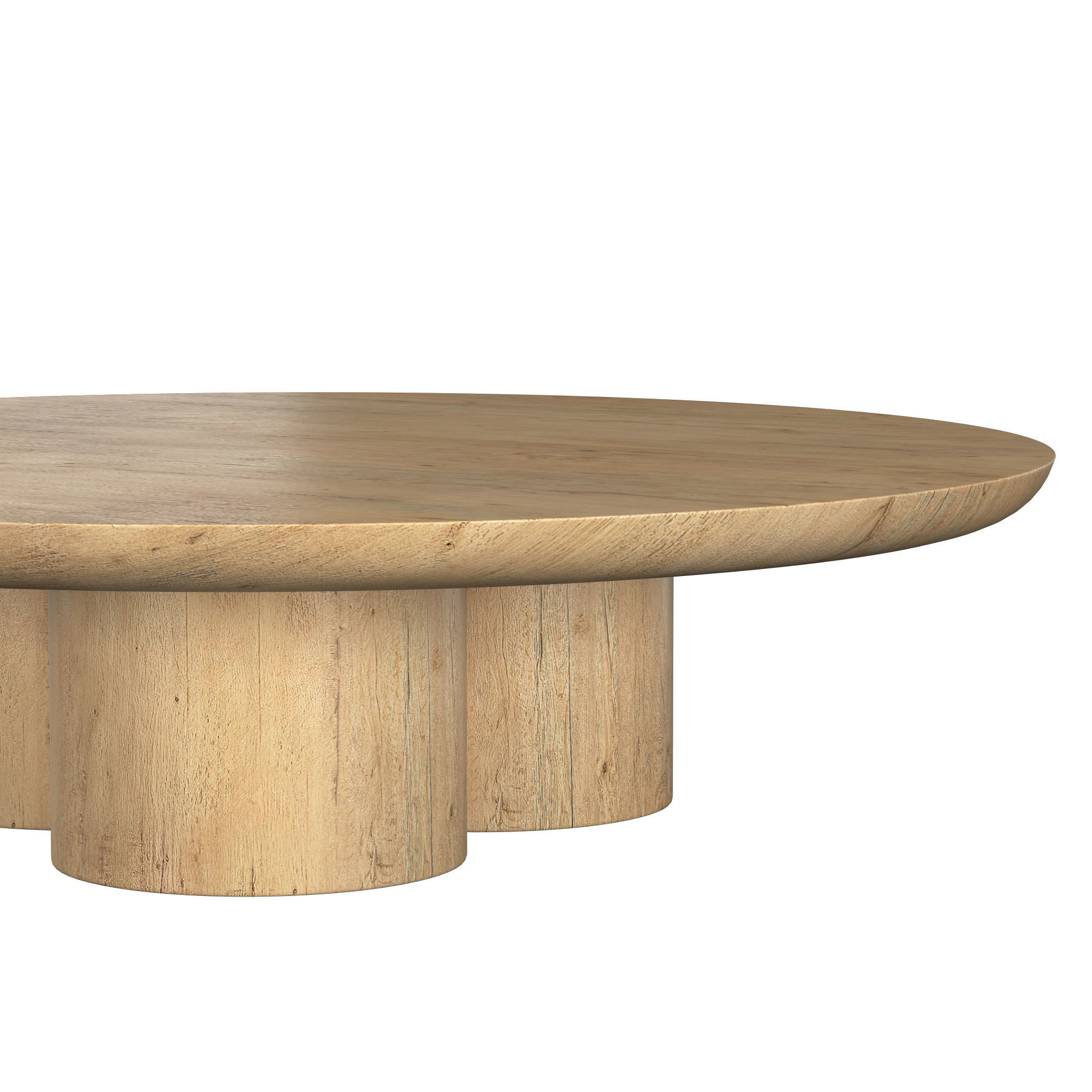 OSLO CYLINDER ROUND COFFEE TABLE 3D model_4