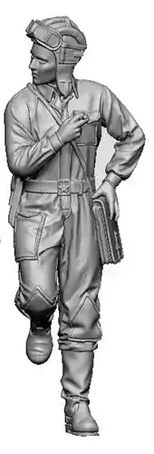 Soviet tank crewman WW II