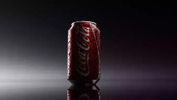 Coke Can 3D model