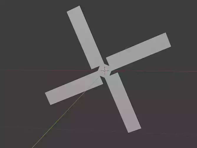 Cylinder propeller blade