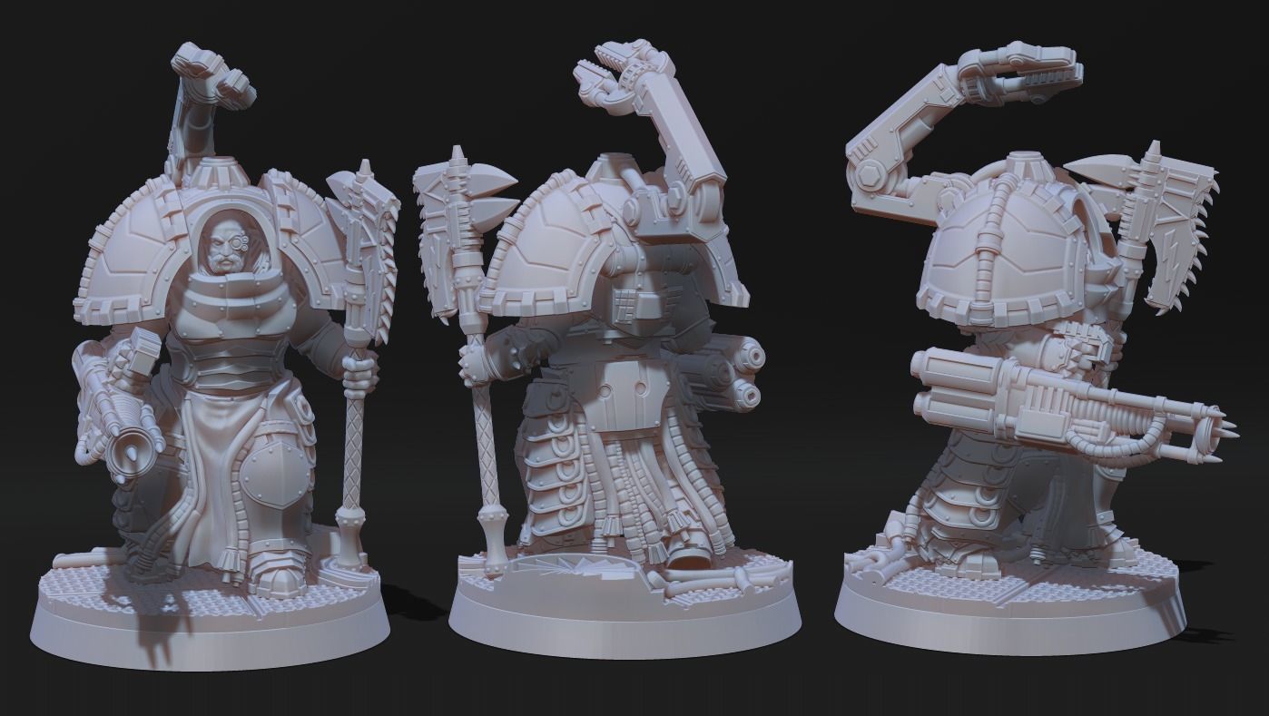 Tempest Legion - Combat Engineers 3D print model_3