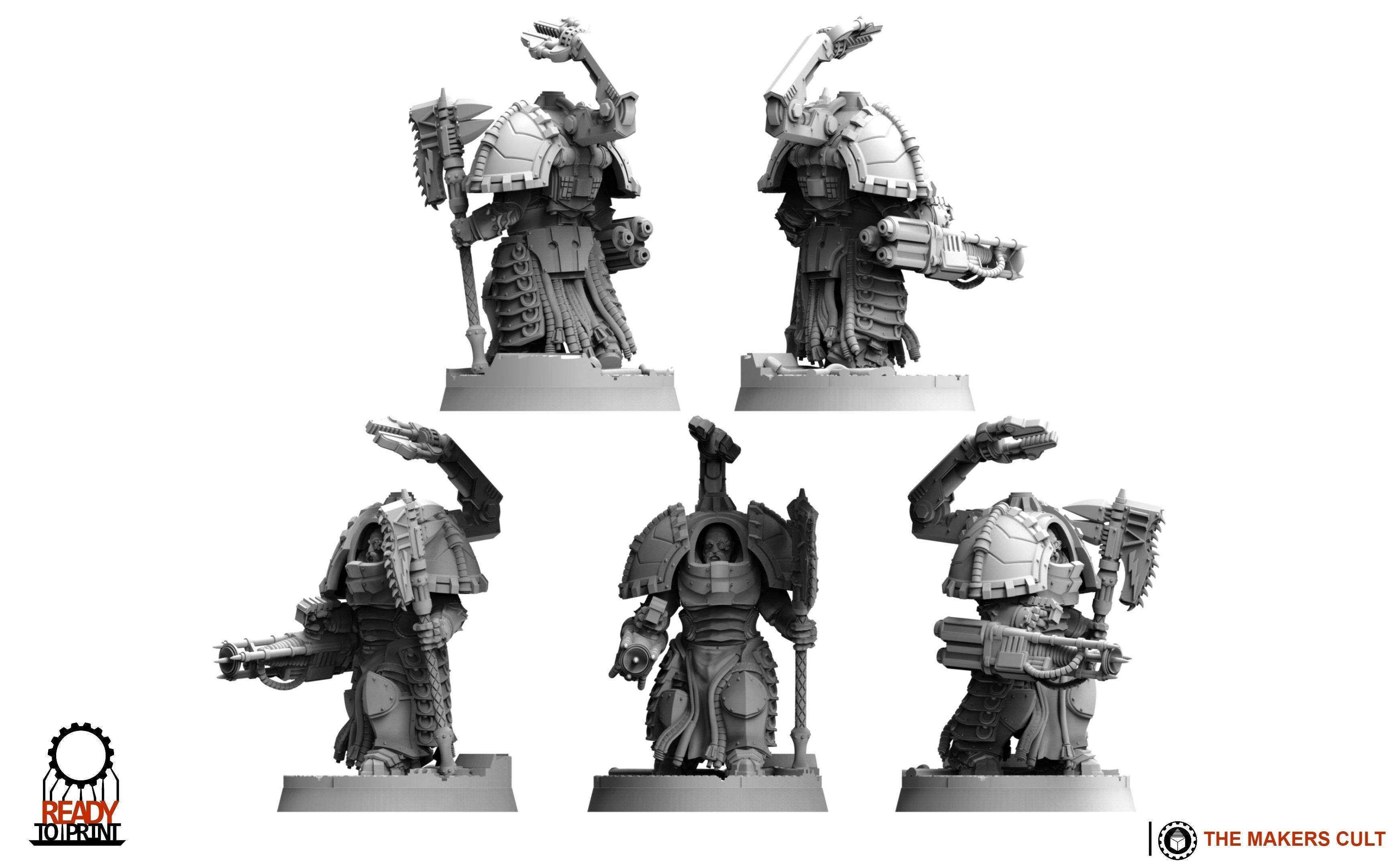 Tempest Legion - Combat Engineers 3D print model_6