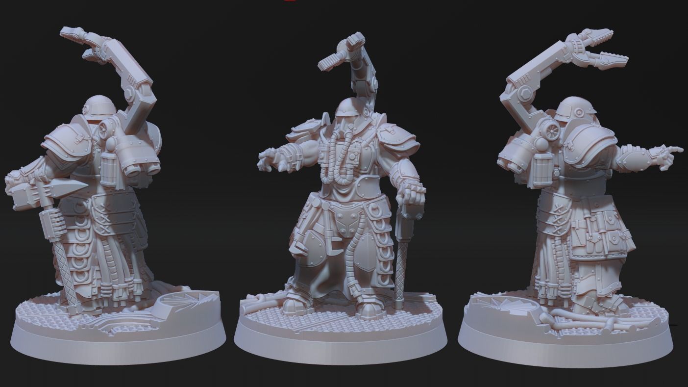 Tempest Legion - Combat Engineers 3D print model_4