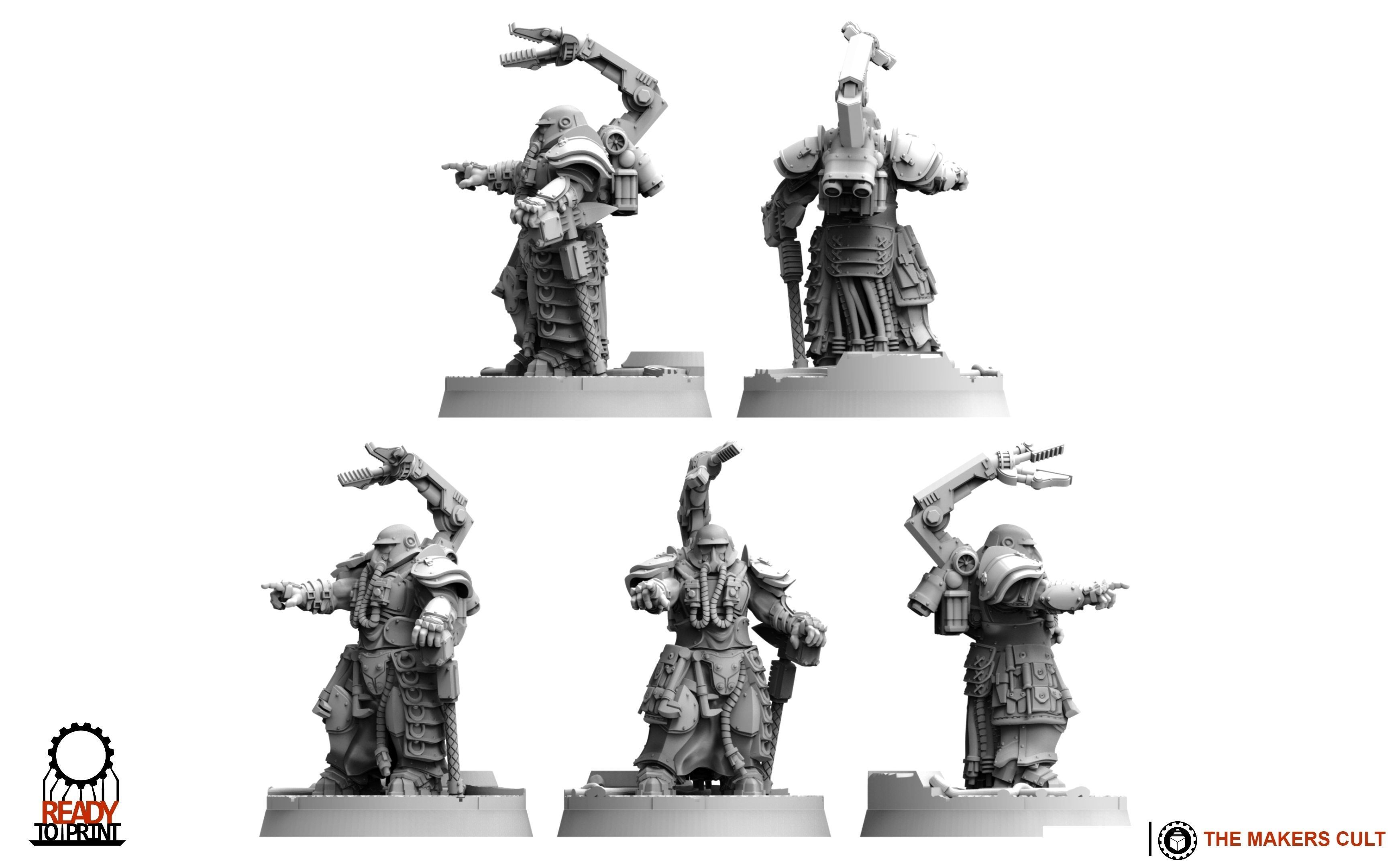 Tempest Legion - Combat Engineers 3D print model_7