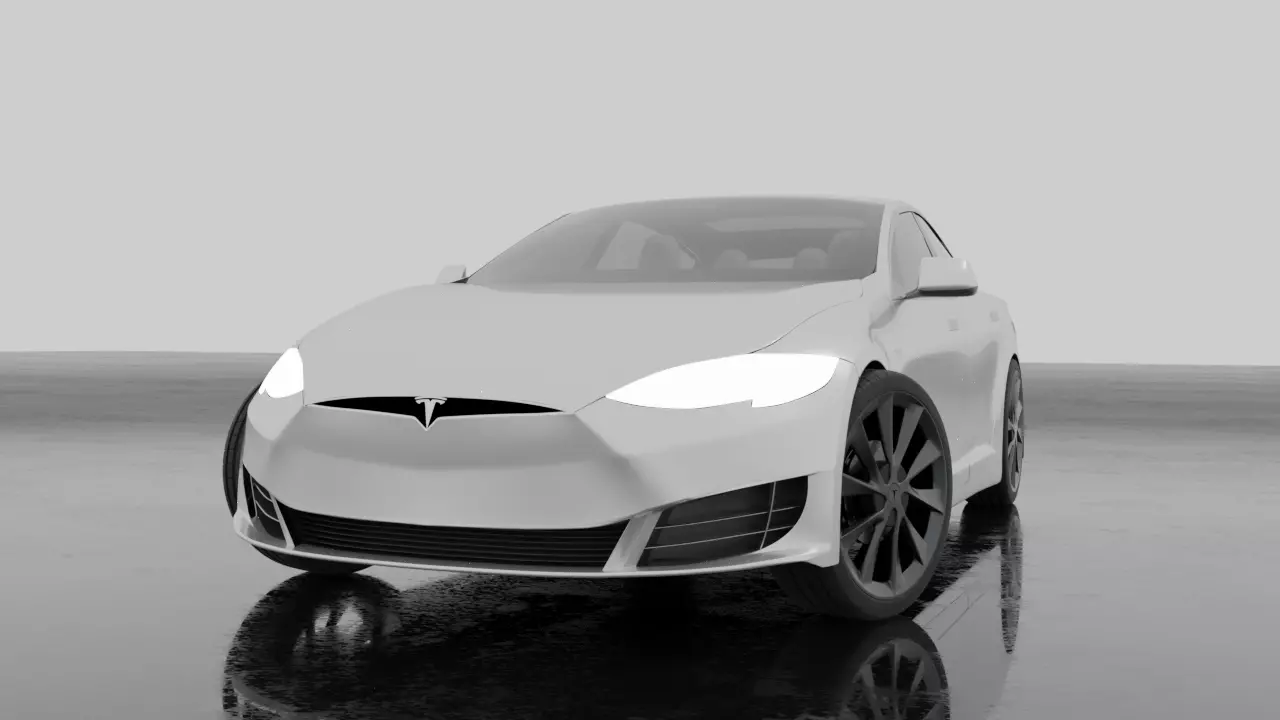 2018 Tesla Model S 3D model