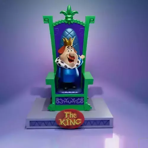 Throne Of The King 3D print model