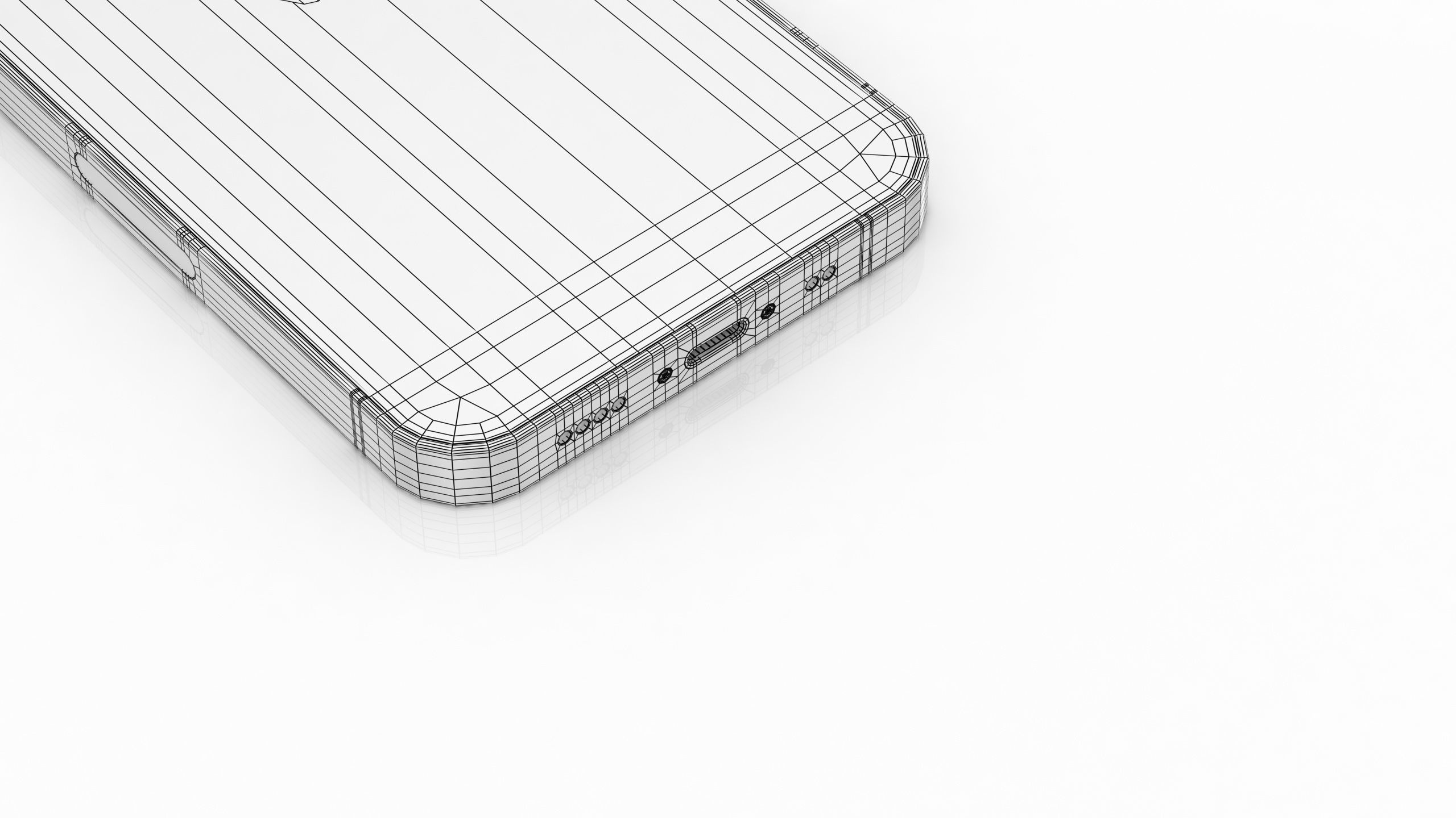 Apple iPhone 14 Low-poly 3D model_26