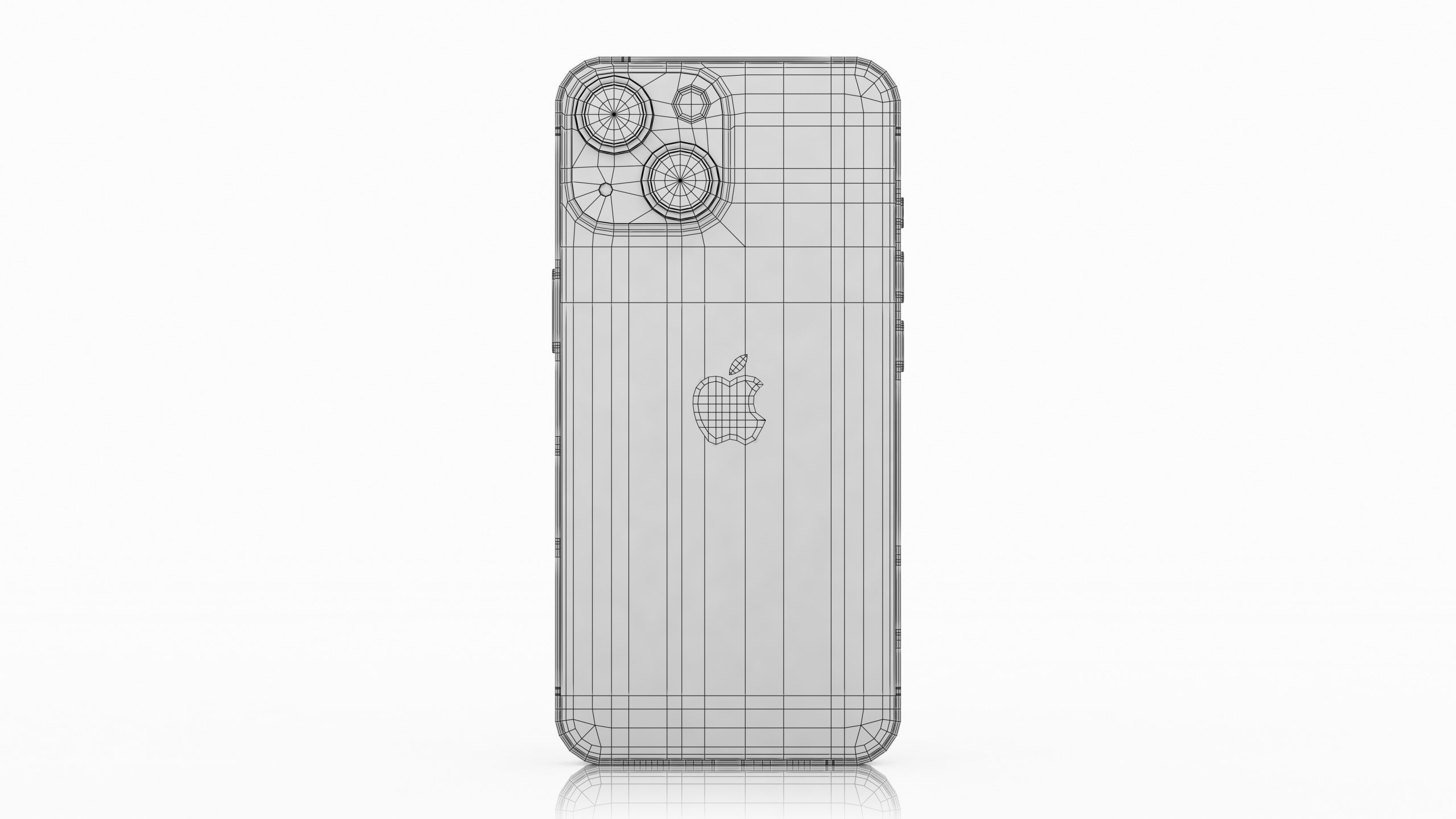 Apple iPhone 14 Low-poly 3D model_16