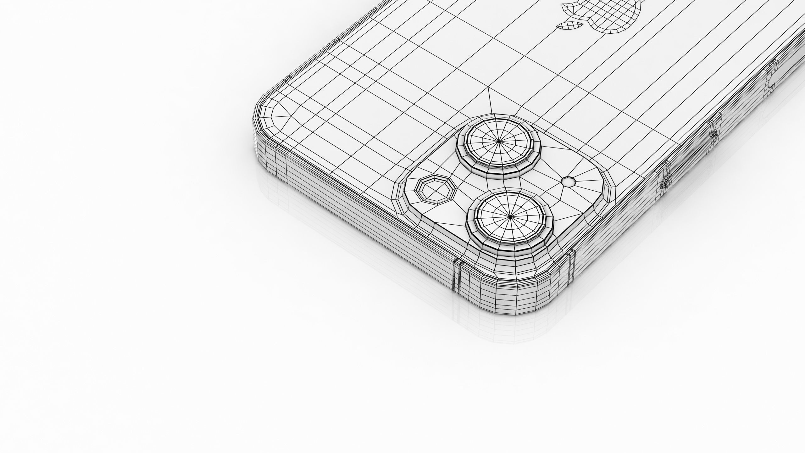 Apple iPhone 14 Low-poly 3D model_25