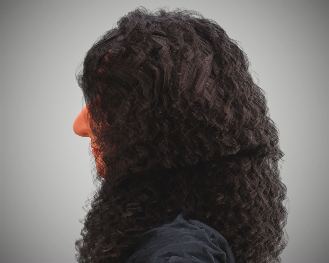 Stylized Cartoon Bruno man character rigged Low-poly 3D model_11