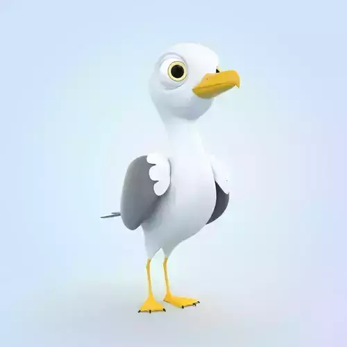 Seagull 3D model