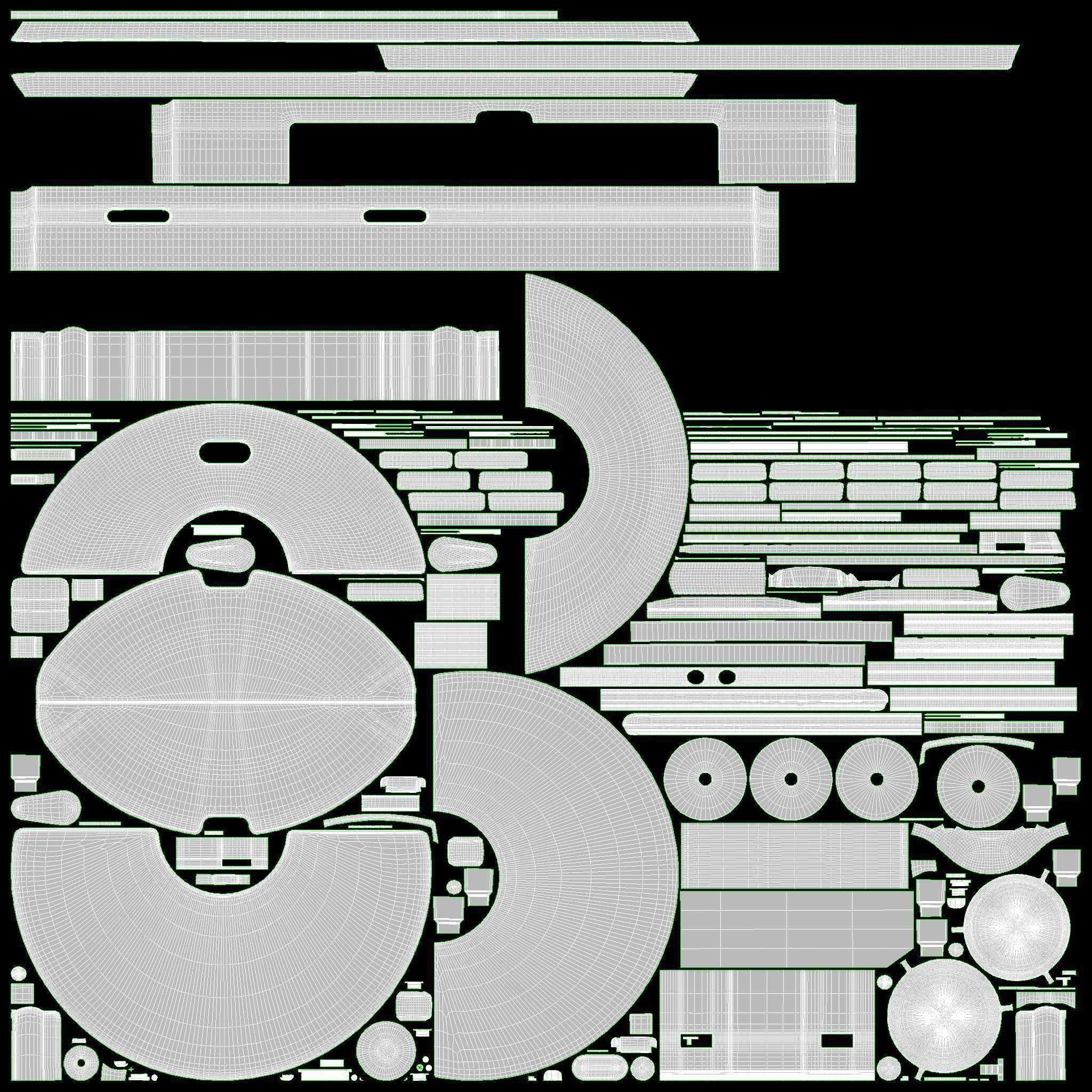 Xiaomi Roborock Robot Vacuum Cleaner S5 MAX 3D model_14