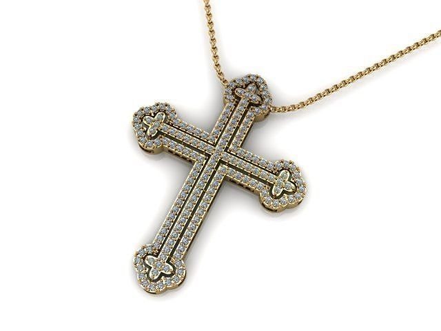 christ spiked pendant 3D print model