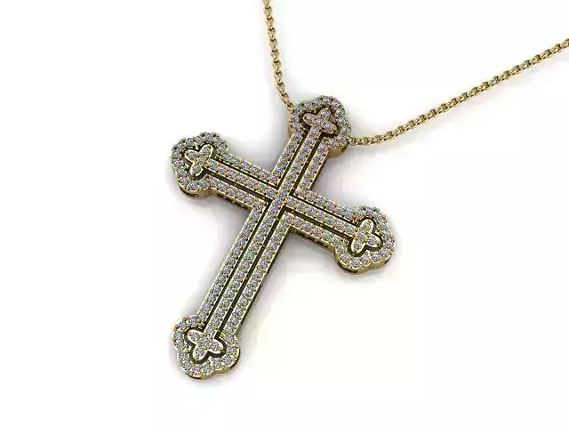 christ spiked pendant