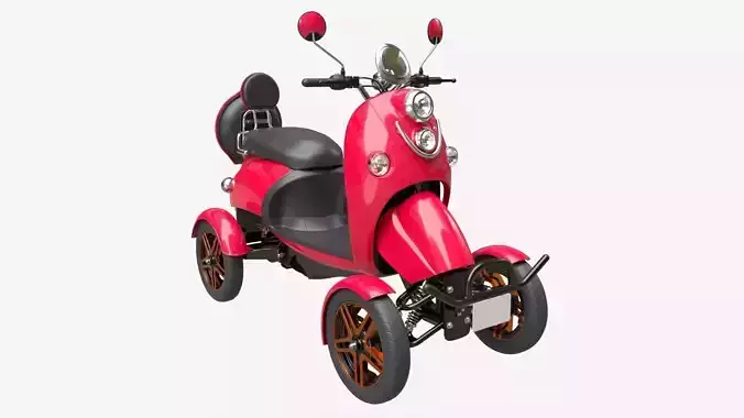 Electric Mobility Scooter 4 Wheeled