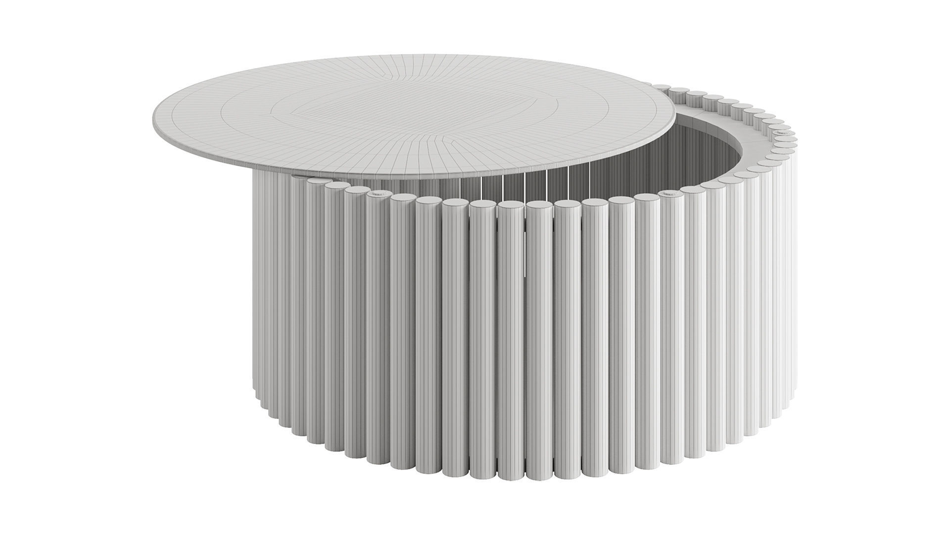 Abigail and Adele Coffee Table by So Watt 3D model_4