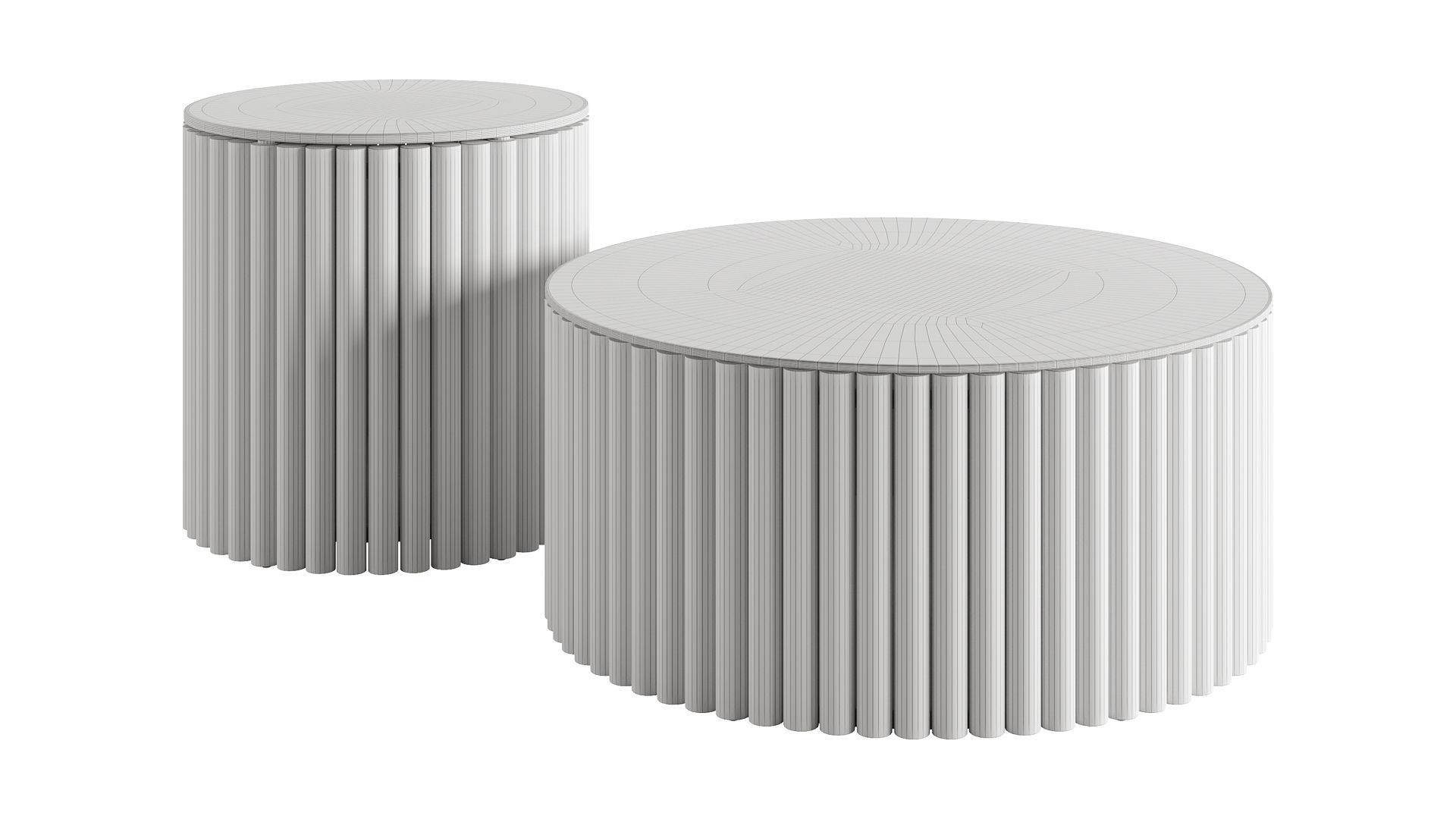 Abigail and Adele Coffee Table by So Watt 3D model_1